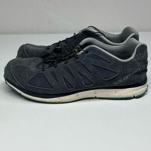 Salomon suede sneakers size 9